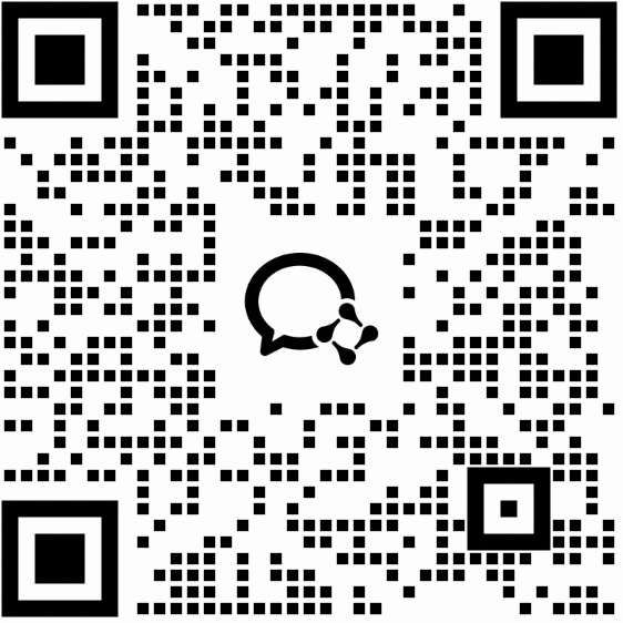 企业微信二维码,黑白相间图案,方形二维码图像,用于扫描添加联系人